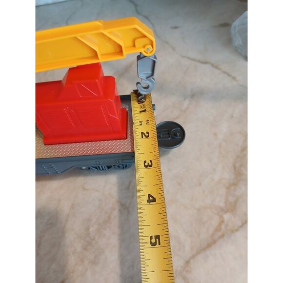 Toy State Crane Car CAT Caterpillar Construction Express Train Yellow Replacemen - Picture 12 of 15